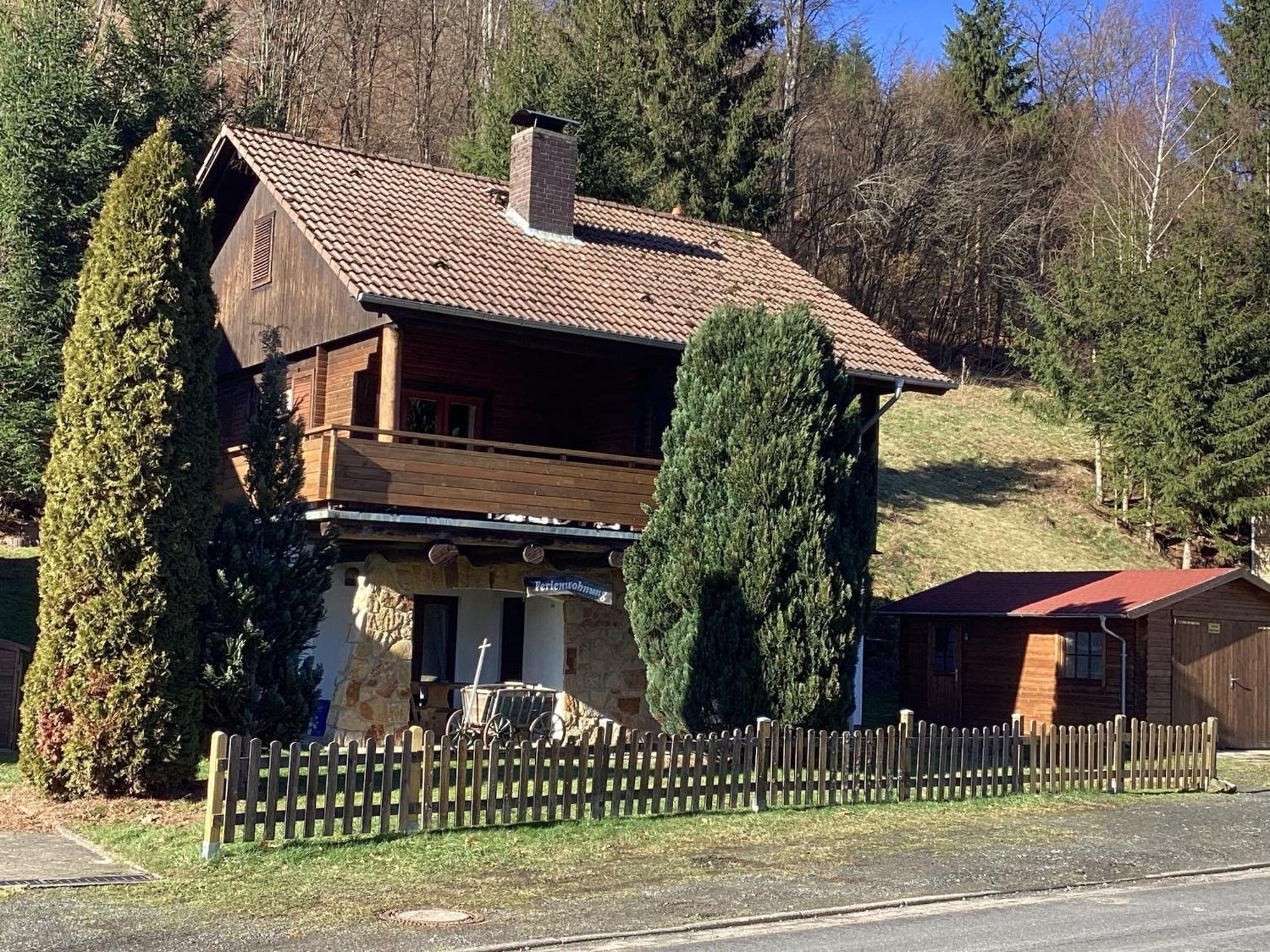 Detached Holiday Residence In The Wonderfully Beautiful Harz Kamschlacken Εξωτερικό φωτογραφία