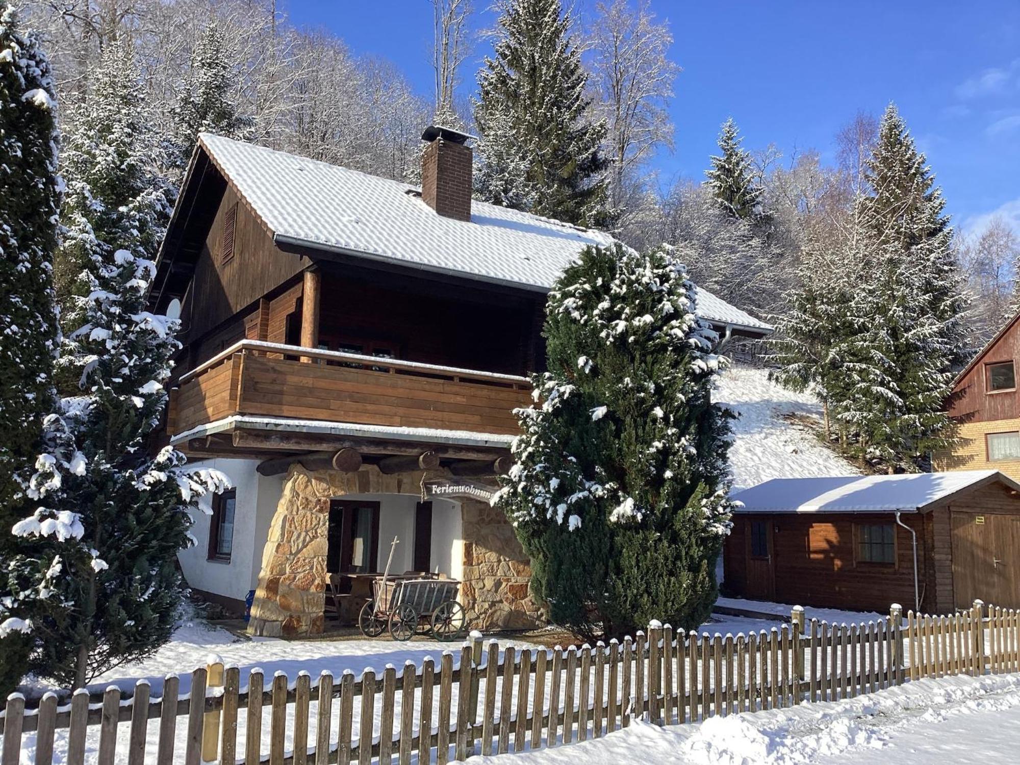 Detached Holiday Residence In The Wonderfully Beautiful Harz Kamschlacken Εξωτερικό φωτογραφία